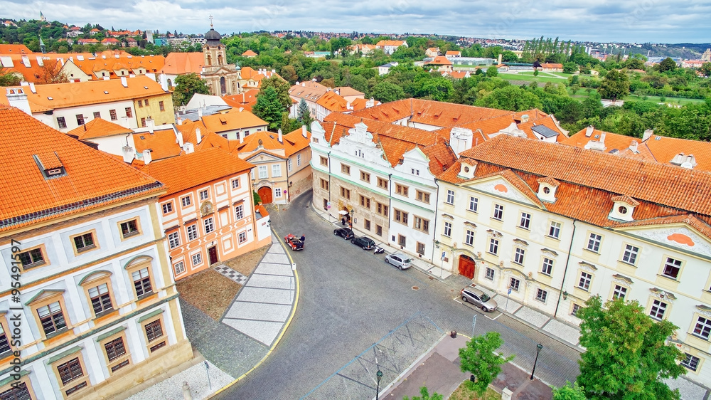 Obraz premium Prague Castle area . Czech Republic.