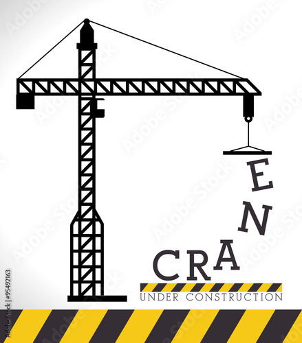 Under construction graphic advertising