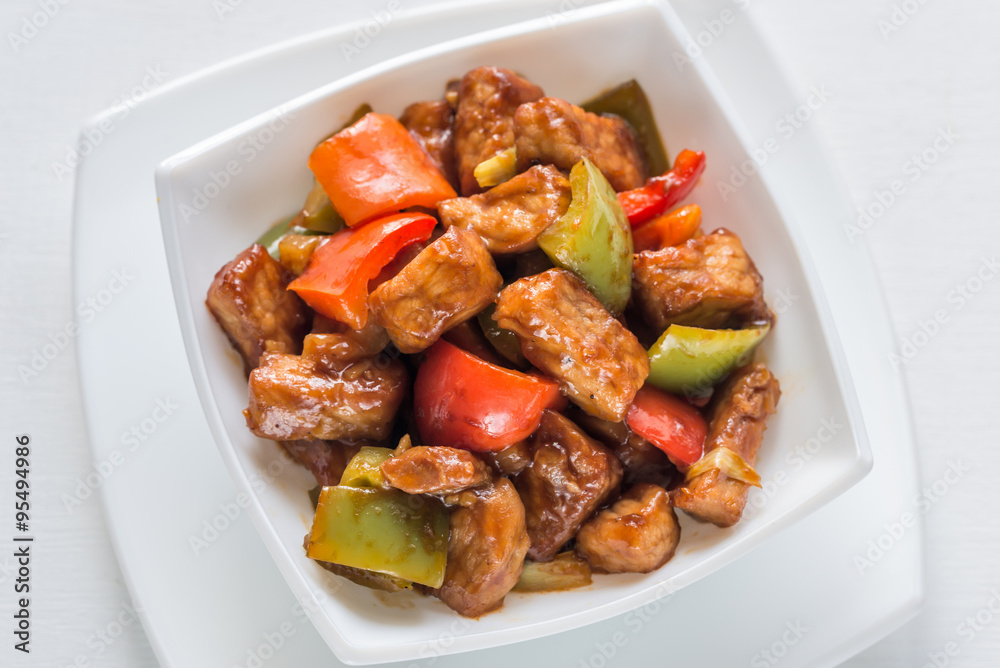Sweet and sour pork