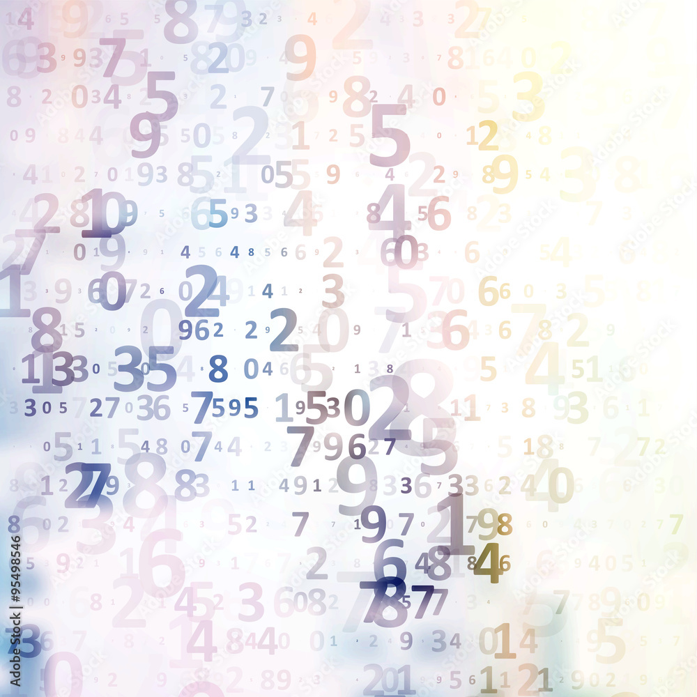Digital code background Digital code background