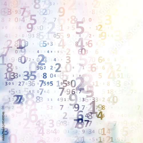 Digital code background