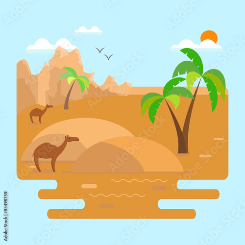 Desert landscape