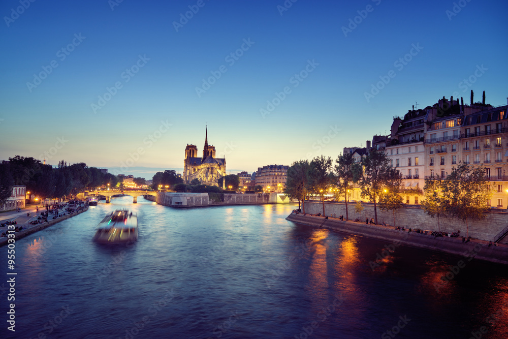 Fototapeta premium Notre Dame de Paris, France