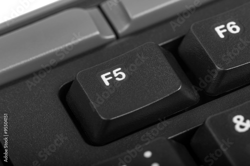 Electronic collection - detail computer key f5