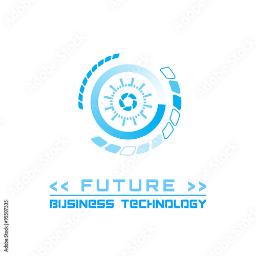 future element icons  business logo  vector technology