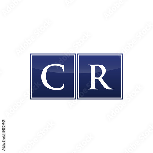 Letter Iitial Logo CR