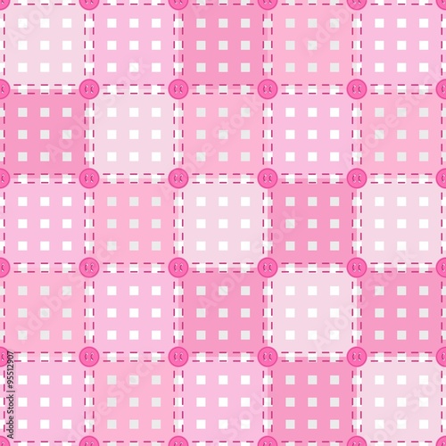 Pink Needlework Seamless Pattern