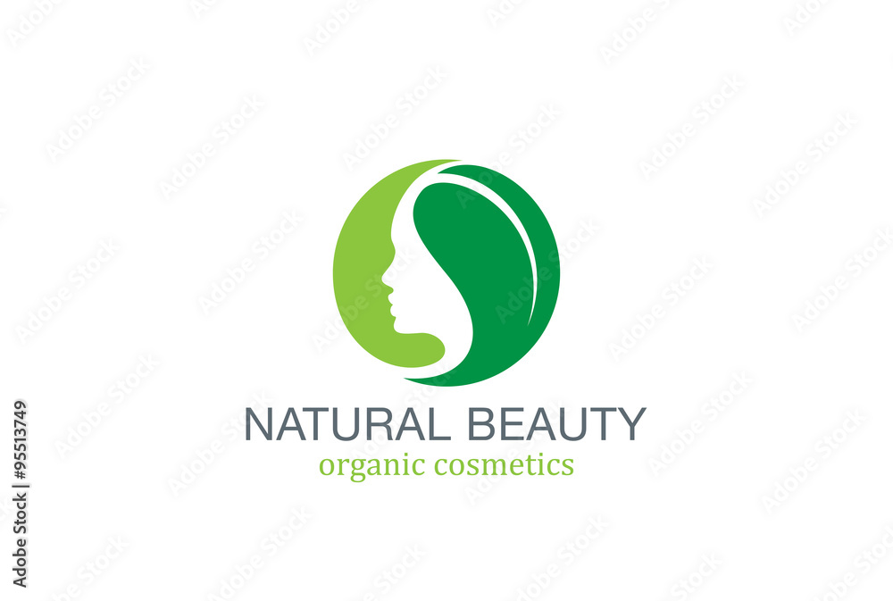 Woman Beauty SPA Fashion Salon Logo circle design vector Woman Beauty SPA Fashion Salon Logo circle design vector