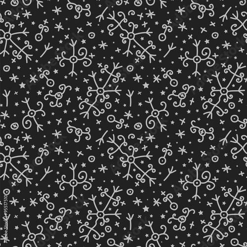 Magic voodoo pattern.