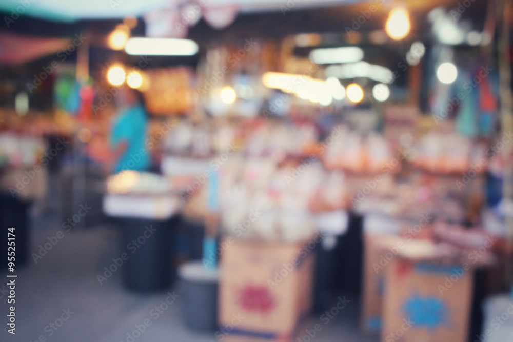 Blurred of asia market Blurred of asia market
