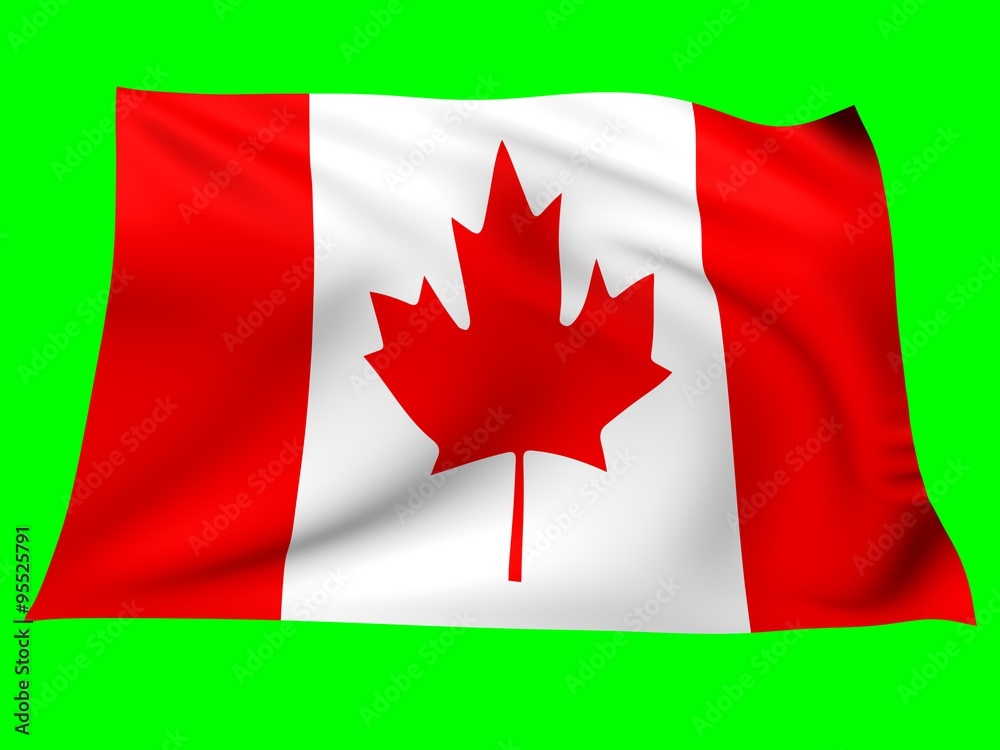 Obraz premium Flag of Canada