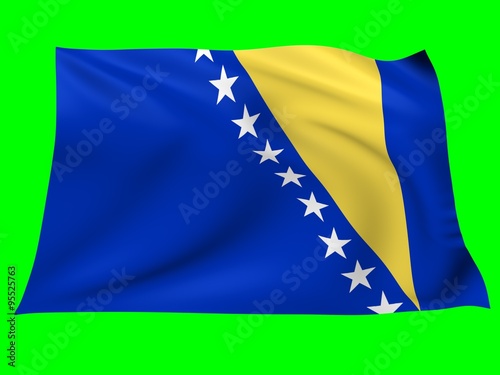 Flag of   Bosnia