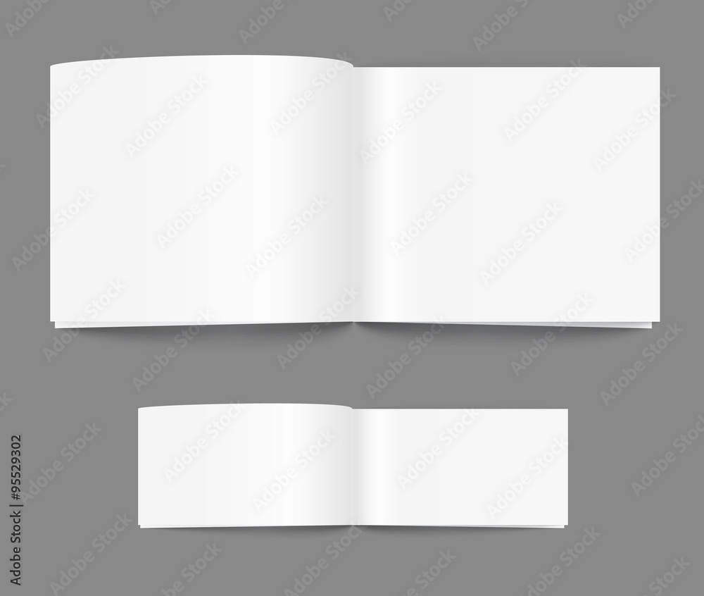 Open book page template. Ready for a content Open book page template. Ready for a content