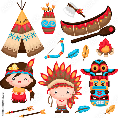 The Native Indian Couple