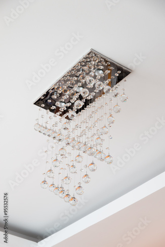 Fototapeta Naklejka Na Ścianę i Meble -  Crystal ceiling lights