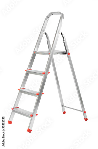 Ladder isolated on the white background