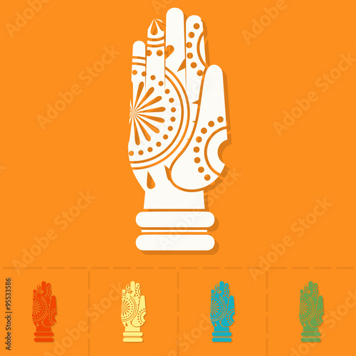 Diwali. Indian Festival Icon