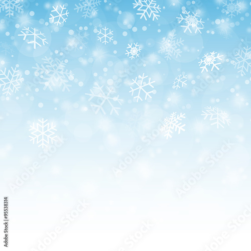 christmas time snow fall background