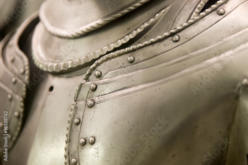 Fotografia, Obraz Medieval armor