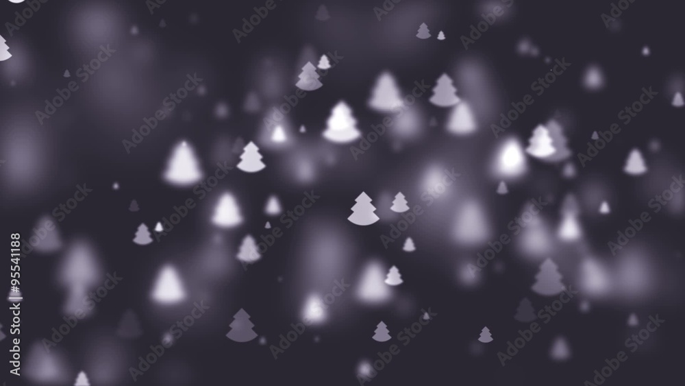 Weihnachtliche Tannenbäume