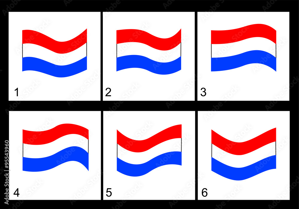 Animation Netherlands flag