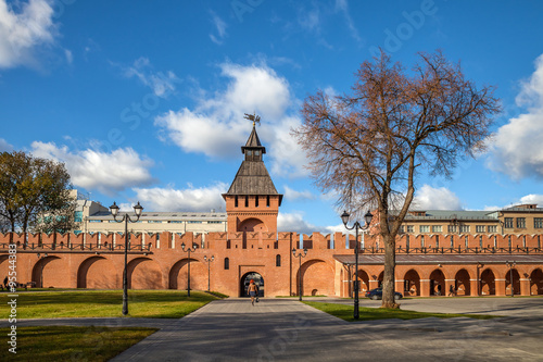 Тульский Кремль. Башня Пятницких ворот. Город Тула. Россия