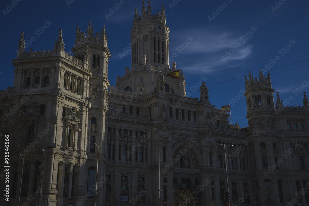 Fototapeta premium Town Hall of Madrid, Spain