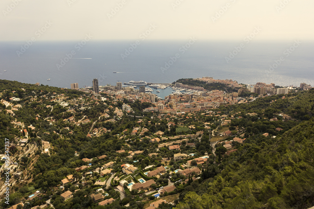 View on Monte Carlo in Monaco