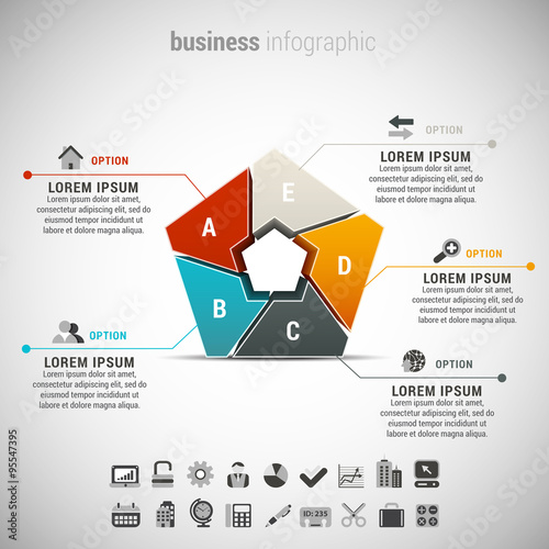 Business infographic