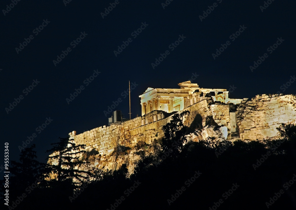 Acropolis of Athens. Greece