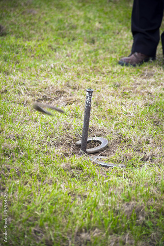 horseshoe pitching competition