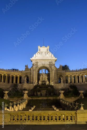 Palais Longchamp in Marseilles in France photo