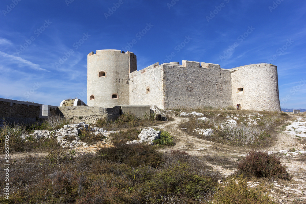 Castle of If in Marseilles