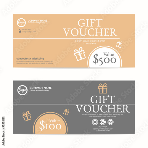 Gift voucher template