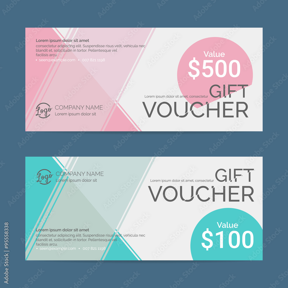 Gift voucher template