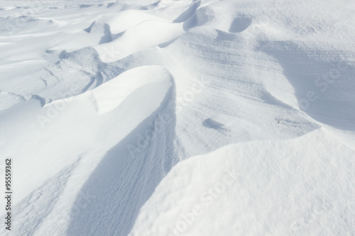 Natural raw snow capped textures