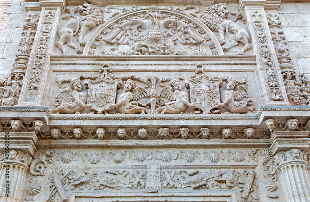 Granada - renaissance portal of Casa de Castril