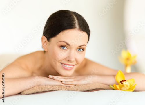 woman in spa