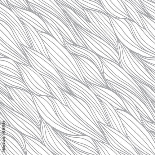 Monochrome wavy pattern