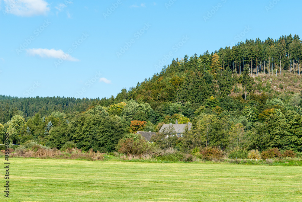 Naklejka premium Historische Gebäude am Bromberg