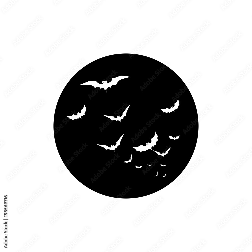 Halloween silhouette icon