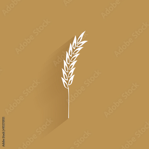 Delicious wheat icon