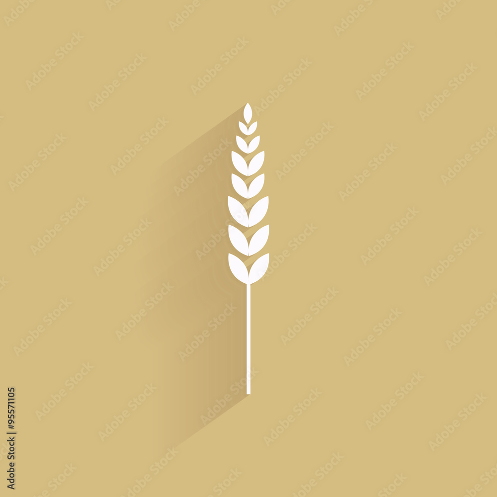 Delicious wheat icon Delicious wheat icon