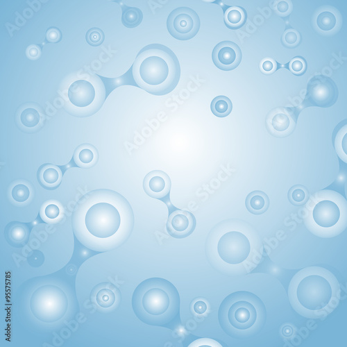 Blue cell background