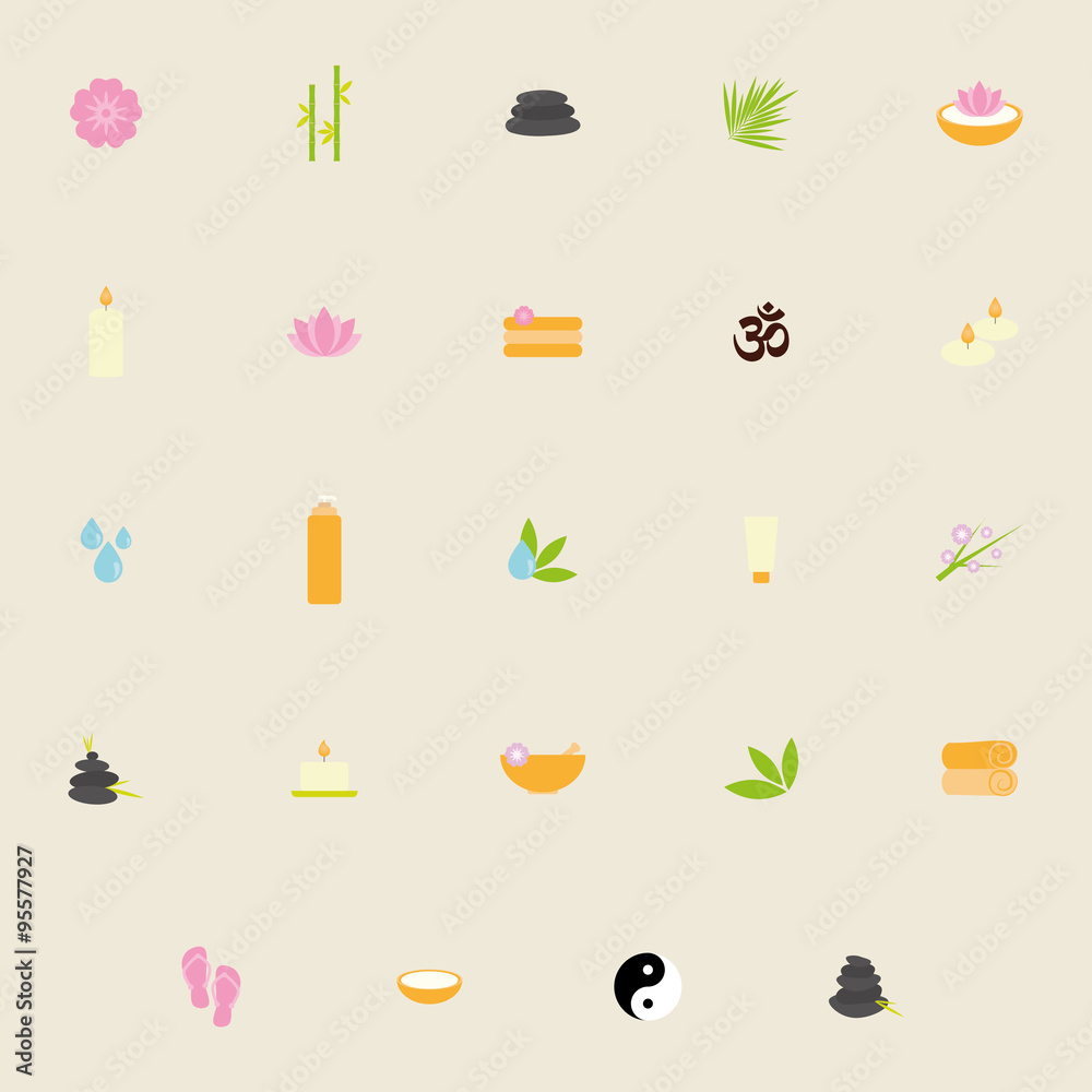 Abstract Spa Icons Abstract Spa Icons