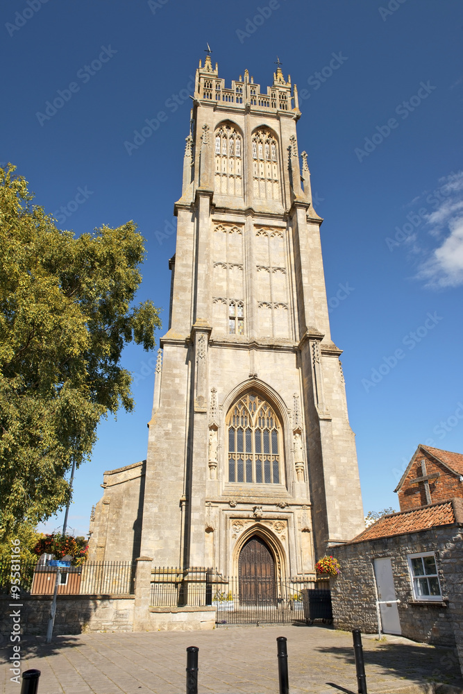 Church of St John the Baptist, Glastonbury, Somerset, England Church of St John the Baptist, Glastonbury, Somerset, England