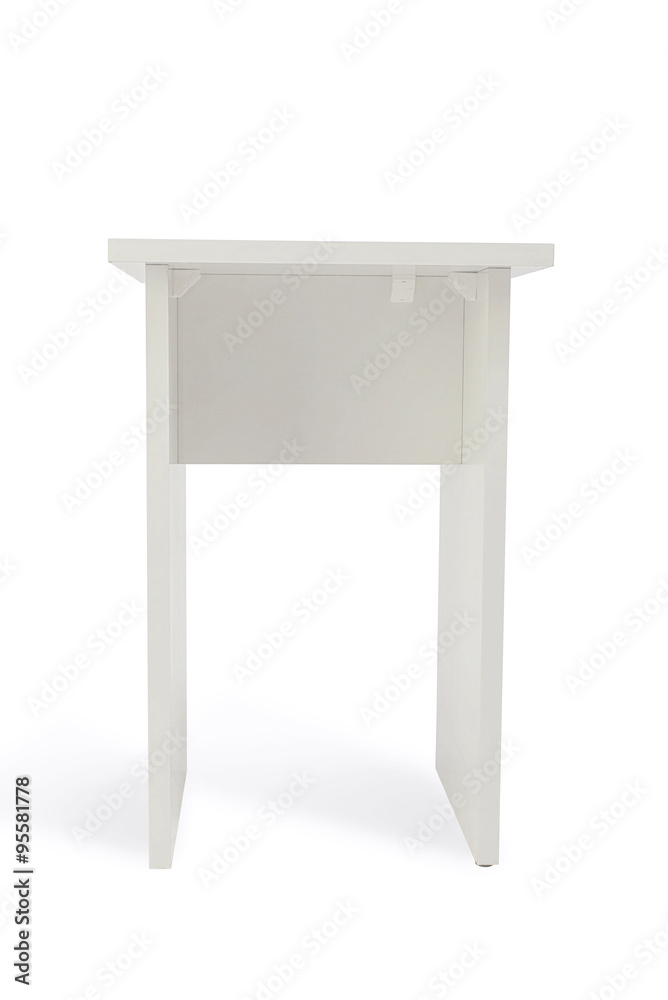 stool on the white background