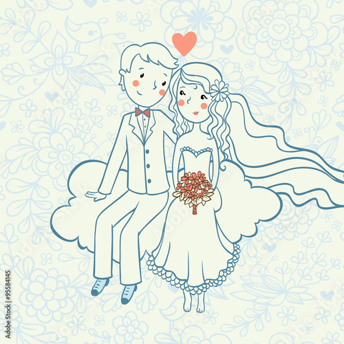 Wedding invitation.