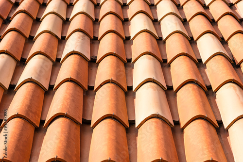 red roof shingles