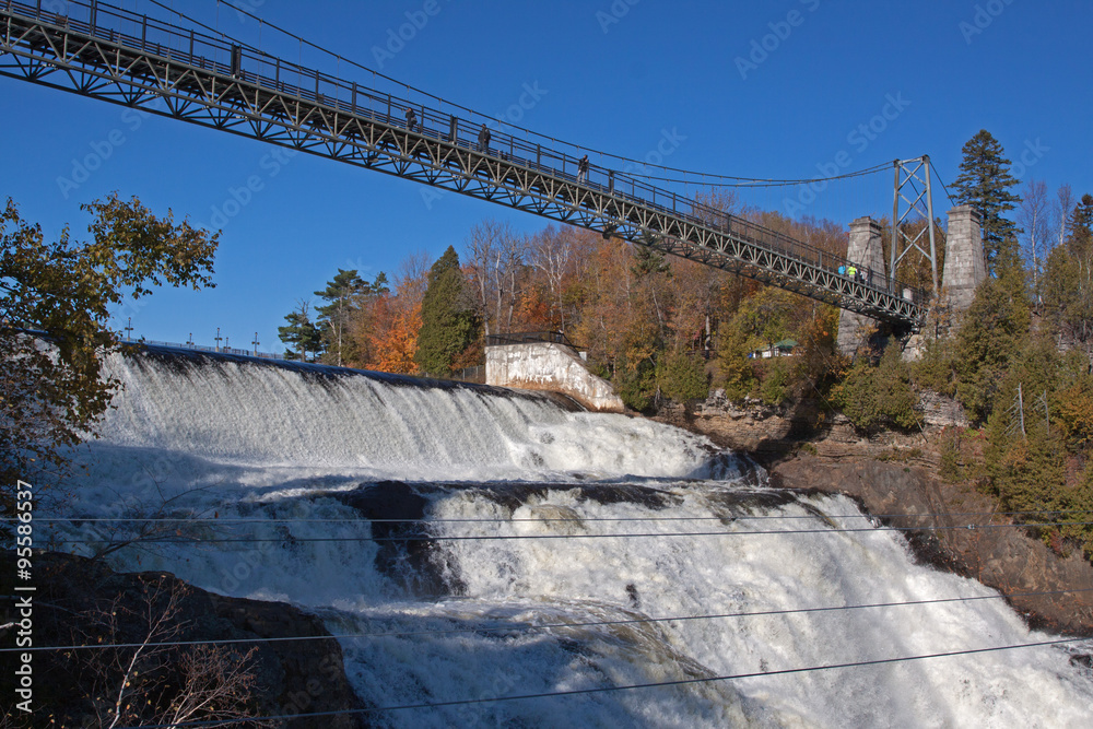 Obraz premium Montmorency Wasserfall